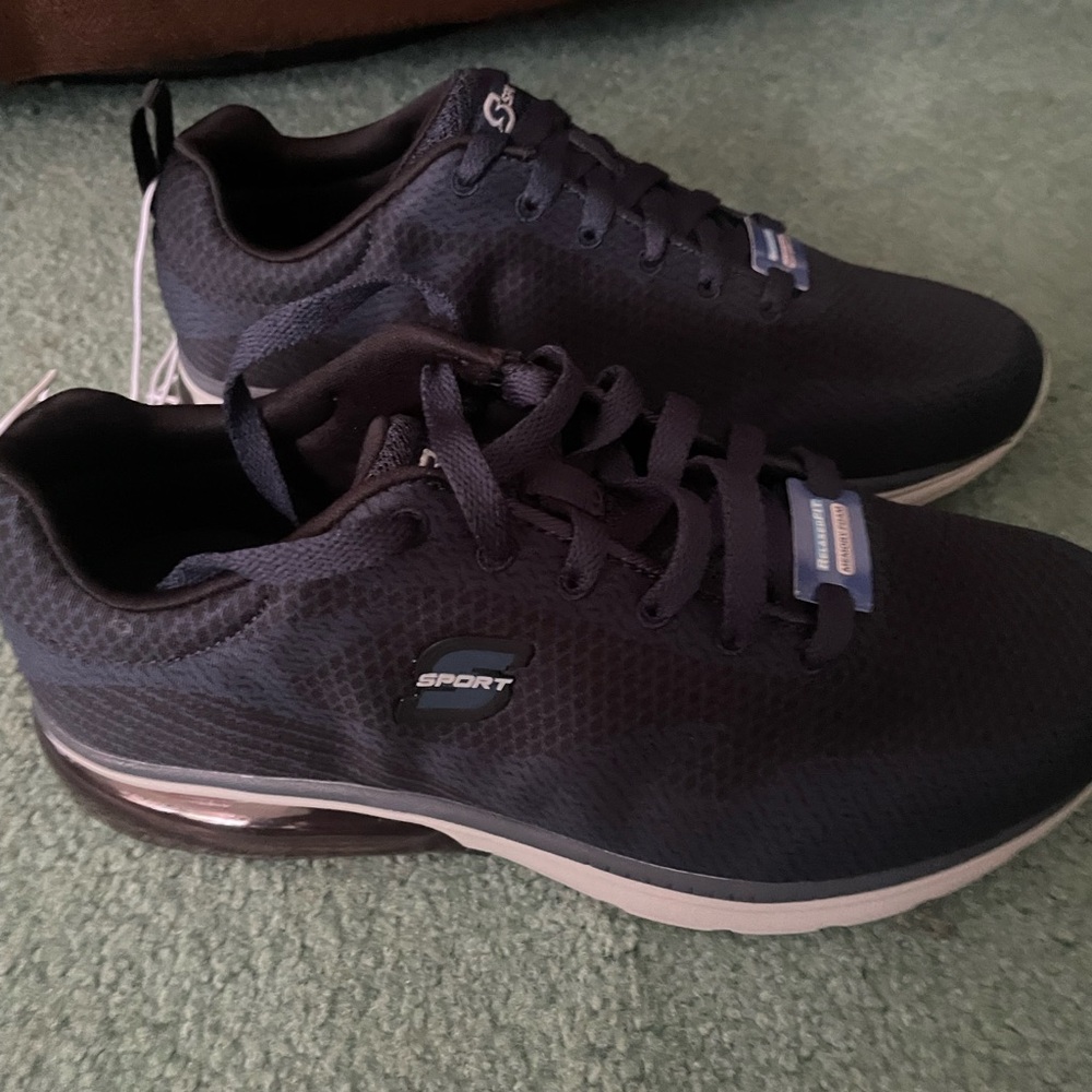 Skechers SSport Memory Foam Relaxed Fit Blue Brand New never use